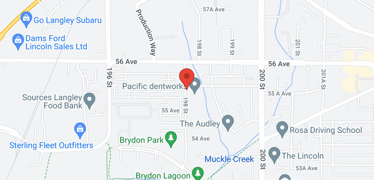 map of 211 5516 198TH STREET